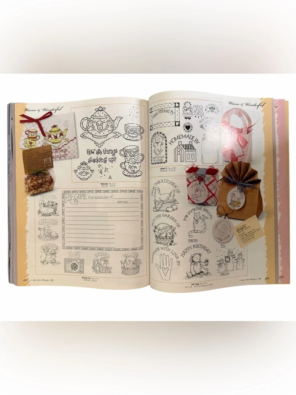 Stampin' Up! Idea Book & Catalog 2000-2001 Edition